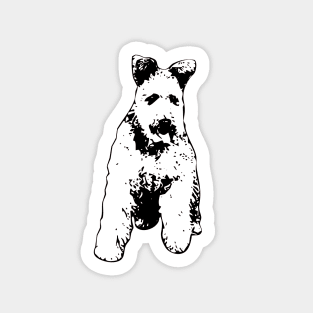 Pumi Minimalistic Dog Art Sticker